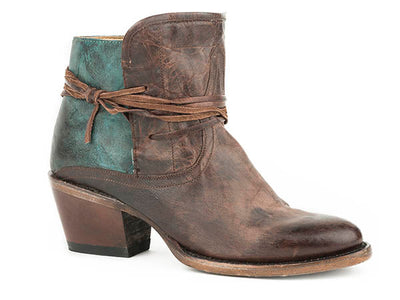 Stetson Ladies Minx Vintage Toe Boot Style 12-021-5109-1076- Premium Ladies Boots from Stetson Boots and Apparel Shop now at HAYLOFT WESTERN WEARfor Cowboy Boots, Cowboy Hats and Western Apparel
