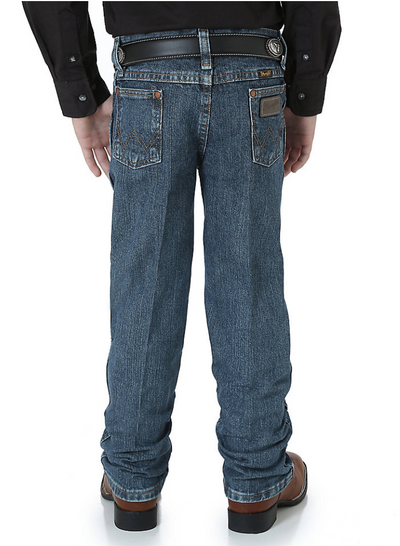 WRANGLER BOY'S COWBOY CUT ORIGINAL FIT JEAN STYLE 13MWJSW- Premium Boys Jeans from Wrangler Shop now at HAYLOFT WESTERN WEARfor Cowboy Boots, Cowboy Hats and Western Apparel