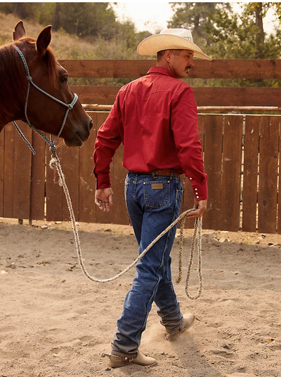 Wrangler Cowboy Cut Original Fit Active Flex Jeans Style 13MAFGK Mens Jeans from Wrangler