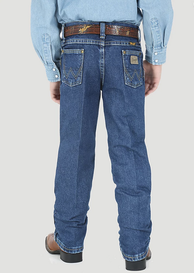 Wrangler Boys George Strait Original Cowboy Cut Heavy Denim Stone Jeans Style 13BGSHD Boys Jeans from Wrangler