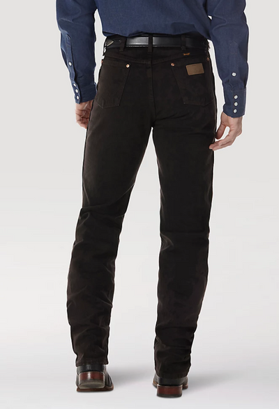 Wrangler Regular Fit Cowboy Cut Chocolate Style 13MWZKL- Premium Mens Jeans from Wrangler Shop now at HAYLOFT WESTERN WEARfor Cowboy Boots, Cowboy Hats and Western Apparel