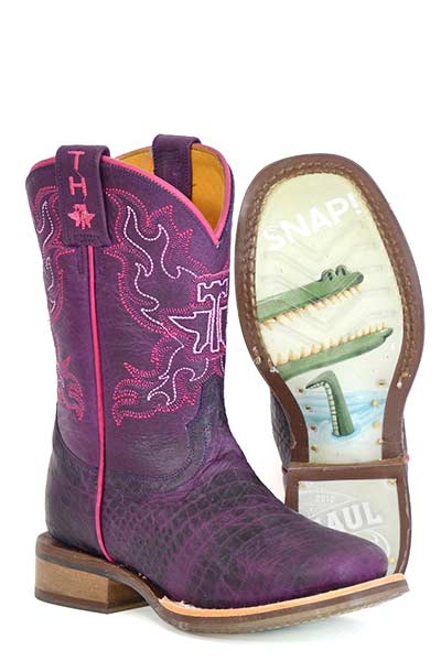 Tin Haul Big Kids Boots Style 14-119-0077-0907- Premium Girls Boots from Tin Haul Shop now at HAYLOFT WESTERN WEARfor Cowboy Boots, Cowboy Hats and Western Apparel