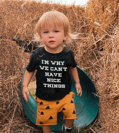 I'm Why We Can't Have Nice Things | Kid's T-Shirt | Ruby’s Rubbish®  from Ruby’s Rubbish