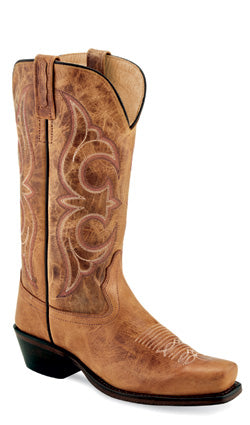 Jama Ladies Square Toe Fashion Boots Style 18138 Ladies Boots from Old West/Jama Boots