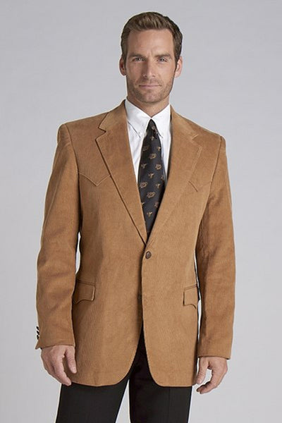 CIRCLE S LUBBOCK CORDUROY SPORT COAT STYLE CC4588-26 Mens Outerwear from Sidran/Suits