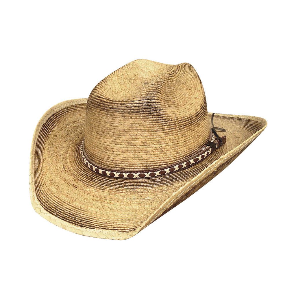 Bullhide West Texas Straw Western Hat Item 2816 Bullhide Youth West Texas Western Palm Straw Hat 2816  main image 2