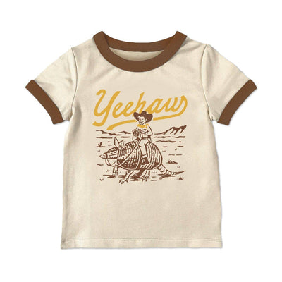 Yeehaw Vintage Ringer (Youth)  from River Road Clothing Company