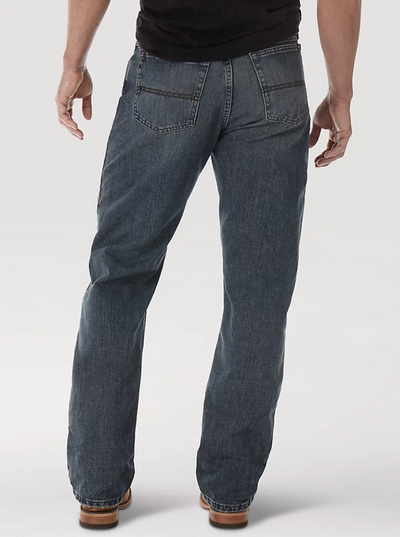 Wrangler 20x Mens Relax Straight Leg Vintage Midnight Style 33MWXVM Mens Jeans from Wrangler