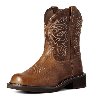 Ariat Ladies Fatbaby Heritage Mazy Round Toe Boots Style 10038378 Ladies Boots from Ariat