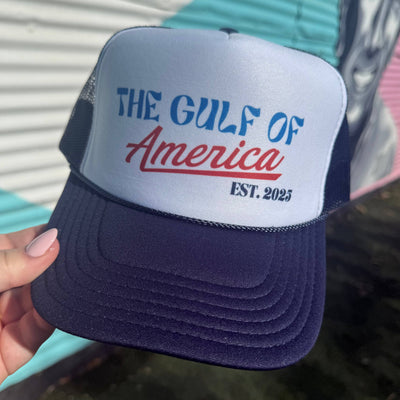 The Gulf of America Trucker Cap (Multiple Color Options)  from Turquoise & Tequila