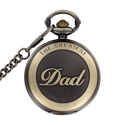 Dad Gift Father's Day Special Design Quartz Pocket Watch MENS ACCESSORIES from WoodWristCo
