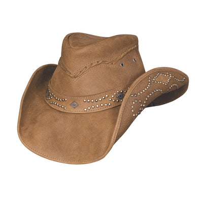 Bullhide Hidden Pleasures Leather Hat Style 4023- Premium Mens Hats from Monte Carlo/Bullhide Hats Shop now at HAYLOFT WESTERN WEARfor Cowboy Boots, Cowboy Hats and Western Apparel