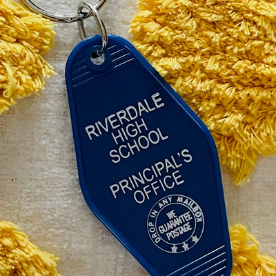 Motel Key Fob - Riverdale High School (Riverdale)  from The 3 Sisters Design Co.