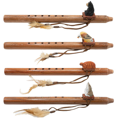 Carved Wooden Animal Flutes  from Pawnee Bill’s
