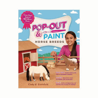 Pop-Out & Paint Horse Breeds Books from Kelley and Company