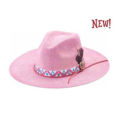 Bullhide All Star Childrens Straw Cowboy Hat Style 5080P- Premium Girls Hats from Monte Carlo/Bullhide Hats Shop now at HAYLOFT WESTERN WEARfor Cowboy Boots, Cowboy Hats and Western Apparel