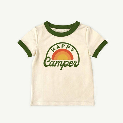 Happy Camper Vintage Ringer (Youth)  from River Road Clothing Company