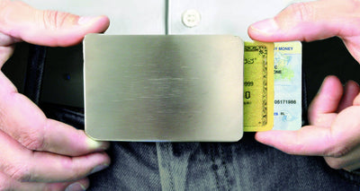 Smart Belt Buckle™ - Brushed Stainless MENS ACCESSORIES from Storus