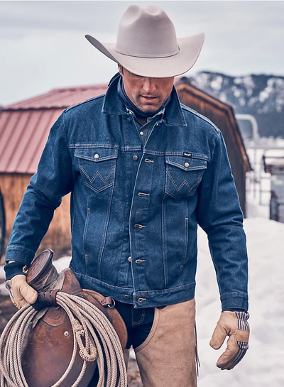 Cowboy style jacket clearance