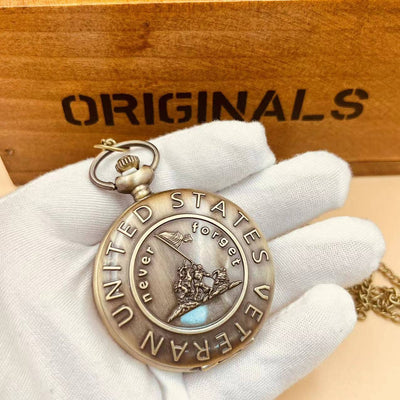 Vintage Bronze Fire Fighter Retro Military Man Watches MENS ACCESSORIES from WoodWristCo