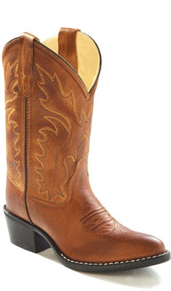 Jama Childrens Round Toe Cowboy Boots Style 8129 Girls Boots from Old West/Jama Boots