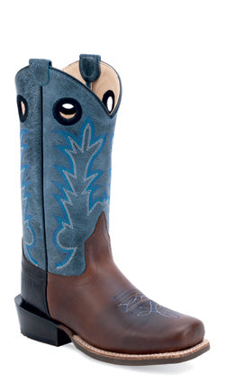 Jama Childrens Cowboy Square Toe Boots Style 8208 Boys Boots from Old West/Jama Boots