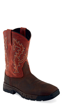 Jama Mens Courage Steel Toe Boot Style 98715- Premium Mens Boots from Old West/Jama Boots Shop now at HAYLOFT WESTERN WEARfor Cowboy Boots, Cowboy Hats and Western Apparel