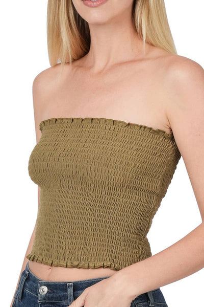 Smocked Tube Top  from Vanilla Monkey
