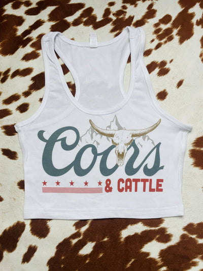 Beer Cropped Tank Top Ladies Shirts from Wilde roots