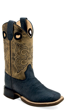 Jama Boys Broad Square Toe Boots Style BSC1966 Boys Boots from Old West/Jama Boots