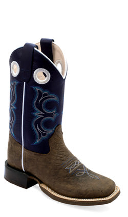 Jama Boys Broad Square Toe Boots Style BSC1971 Boys Boots from Old West/Jama Boots