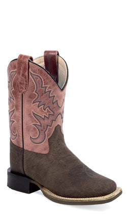 Jama Boys Square Toe Cowboy Boots Style BSC1993 Boys Boots from Old West/Jama Boots