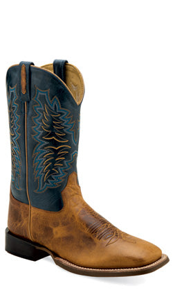 Old West Mens Square Toe Western Boots BSM1897 9EE