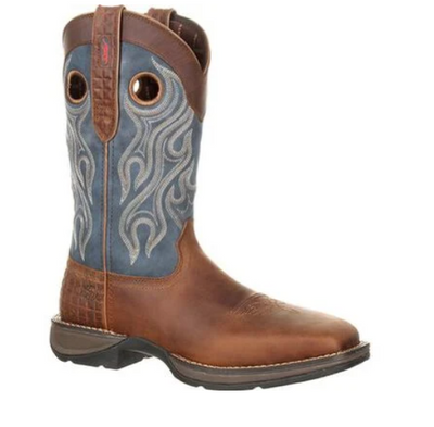 DURANGO MENS REBEL DURANGO STEEL TOE PULL-ON WESTERN BOOT STYLE DDB0134 Mens Boots from Durango