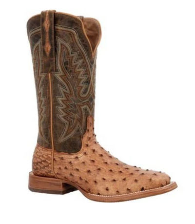 DURANGO MENS PRCA COLLECTION FULL-QUILL OSTRICH WESTERN BOOT STYLE DDB0472 Mens Boots from Durango