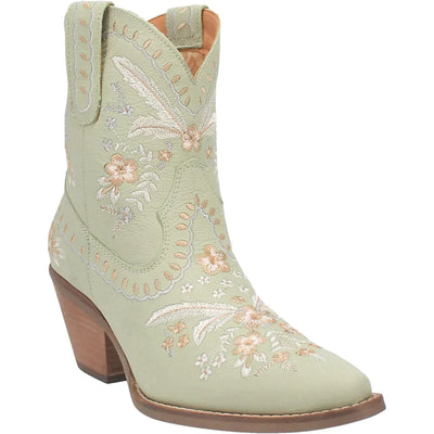 DINGO PRIMROSE LEATHER MINT BOOTIE STYLE DI748GN6 Ladies Boots from Dingo