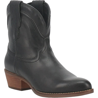 DINGO SEGUARO LEATHER BLACK BOOTIE STYLE DI825BK- Premium Ladies Boots from Dingo Shop now at HAYLOFT WESTERN WEARfor Cowboy Boots, Cowboy Hats and Western Apparel