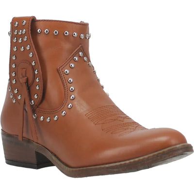 DINGO DESTRY LEATHER STUDDED BOOTIE STYLE DI864 Ladies Boots from Dingo
