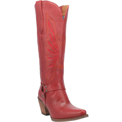 DINGO HEAVENS TO BETSY LEATHER BOOT STYLE DI926RD Ladies Boots from Dingo