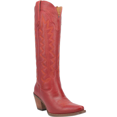DINGO HIGH COTTON LEATHER BOOT STYLE DI936RD- Premium Ladies Boots from Dingo Shop now at HAYLOFT WESTERN WEARfor Cowboy Boots, Cowboy Hats and Western Apparel