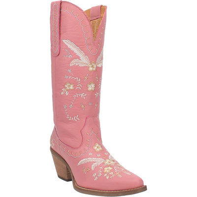 DINGO FULL BLOOM LEATHER BOOT STYLE DI939PK Ladies Boots from Dingo