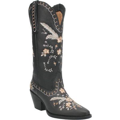 DINGO FULL BLOOM LEATHER BOOT STYLE DI939BK Ladies Boots from Dingo