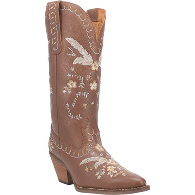 DINGO FULL BLOOM LEATHER BOOT STYLE DI939BN Ladies Boots from Dingo
