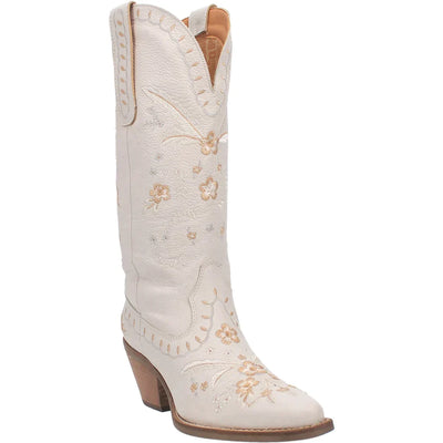 DINGO FULL BLOOM LEATHER BOOT STYLE DI939WH- Premium Ladies Boots from Dingo Shop now at HAYLOFT WESTERN WEARfor Cowboy Boots, Cowboy Hats and Western Apparel