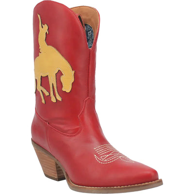 DINGO LET ER BUCK LEATHER BOOT STYLE DI945RD Ladies Boots from Dingo