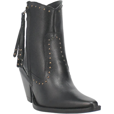 DINGO CLASSY N' SASSY LEATHER BOOTIE STYLE DI952BK Ladies Boots from Dingo