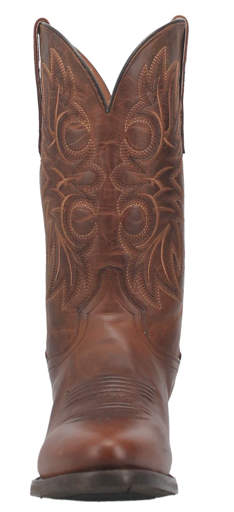 Dan Post Cottonwood Men's Western Boot - Leather Round Toe Cowboy Boot With Soft Strike Orthotic (DP3388-220)