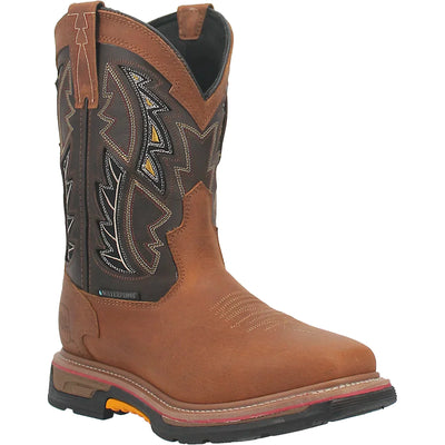 Dan Post Mens Work Boot Warrior Waterproof CT Style DP59429 Mens Boots from Dan Post