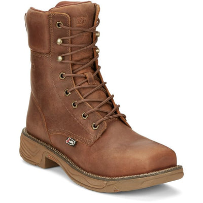 Justin Mens Rush Nano Composite Toe Waterproof Work Boots Style SE468 Mens Workboots from JUSTIN BOOT COMPANY