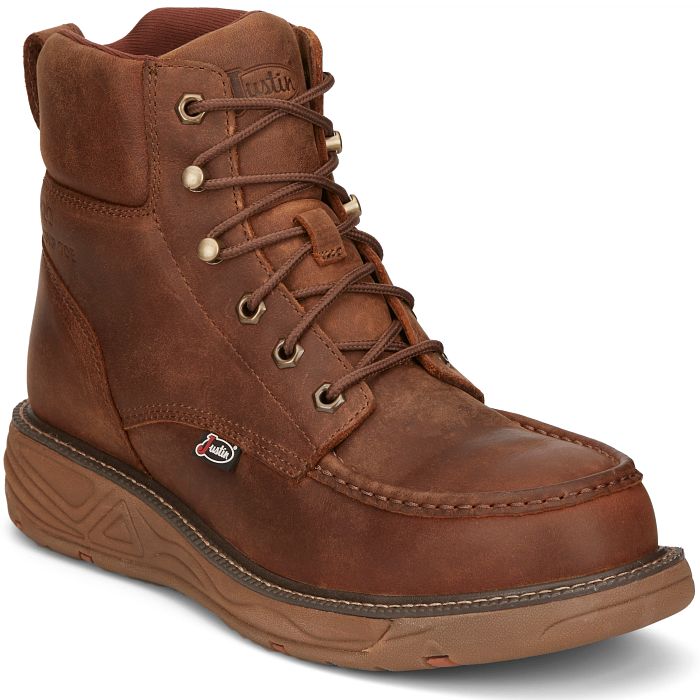 Justin Mens Rush Nano Composite Toe Work Boots Style SE471
